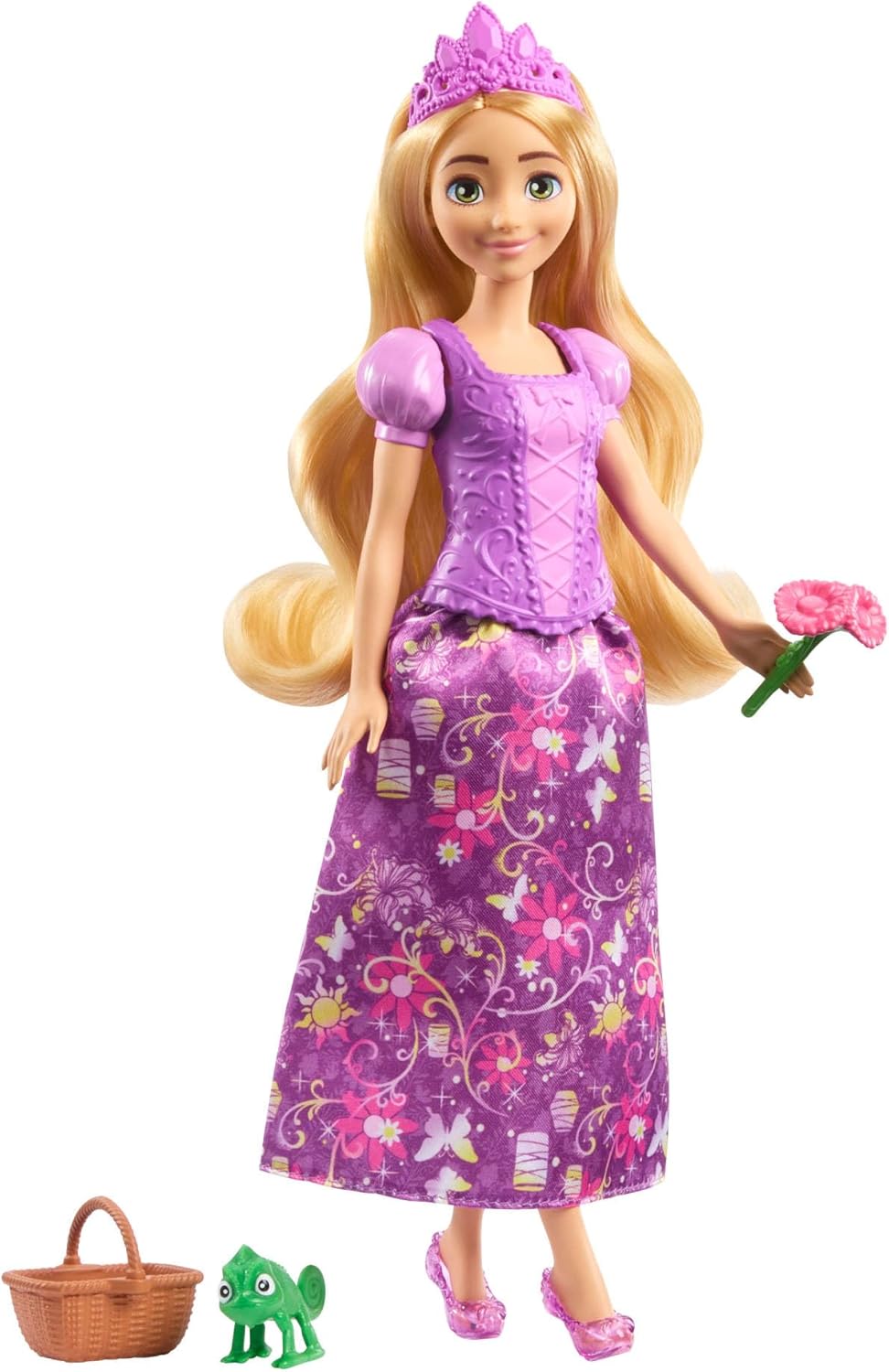 Boneca Disney Princesa Rapunzel Fashion 2 Em 1 Com Acessórios
