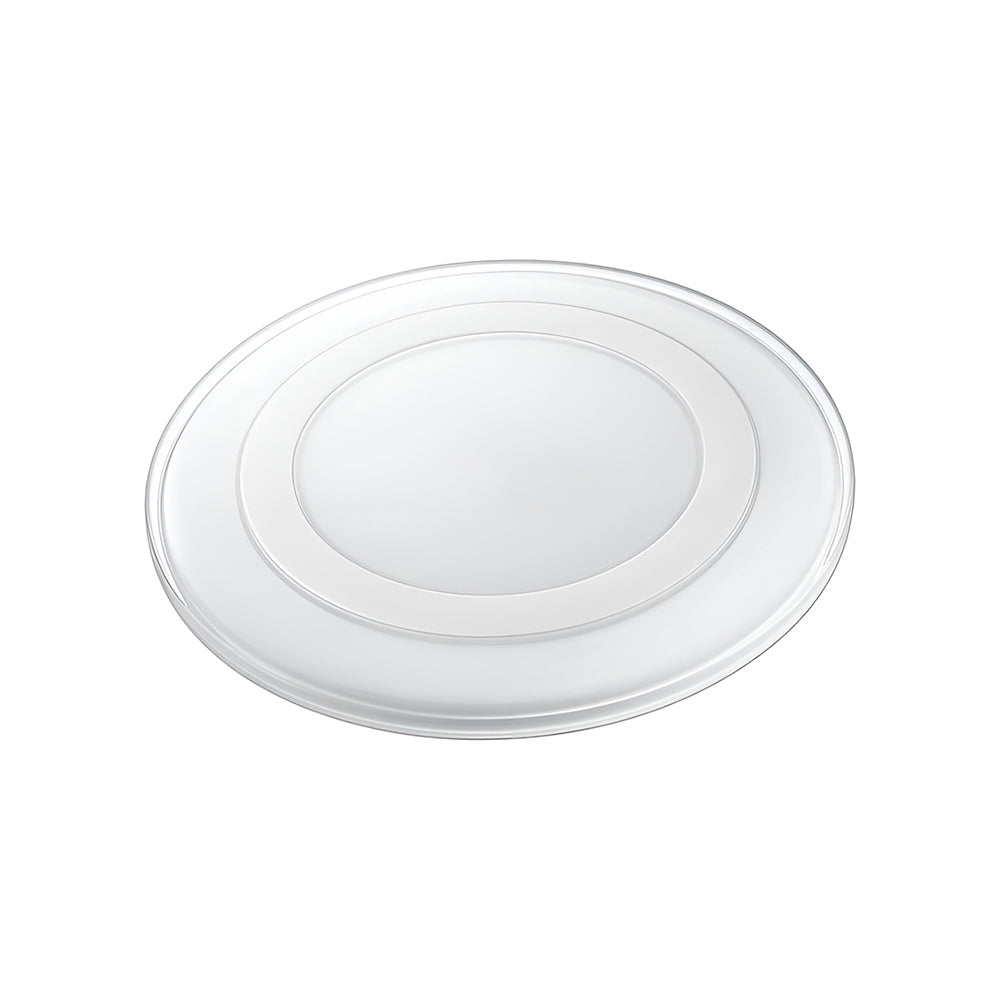 Carregador Wireless Slim Qi Para Celular Mesa - Branco