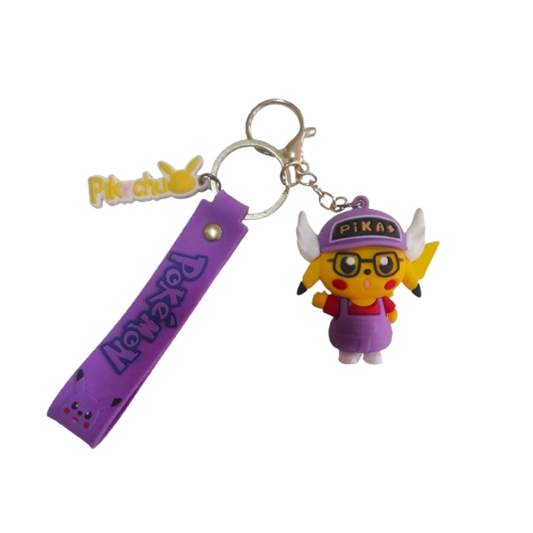 Chaveiro Pikachu 3D Emborrachado c/ Mosquetão