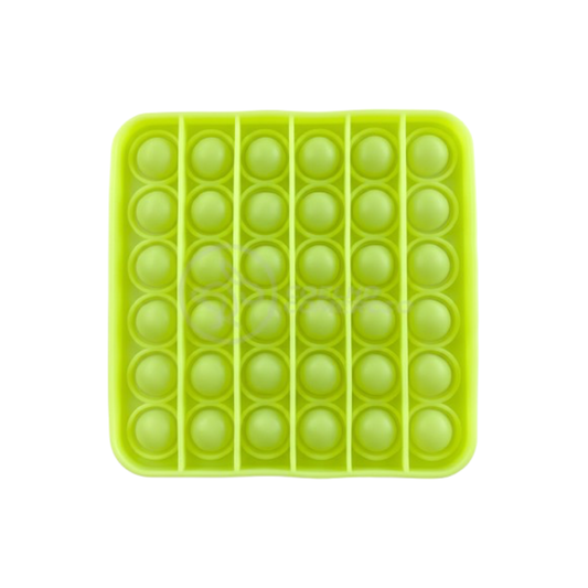 Pop It Quadrado Brilha no Escuro - Fidget Sensorial