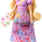 Boneca Disney Princesa Rapunzel Fashion 2 Em 1 Com Acessórios