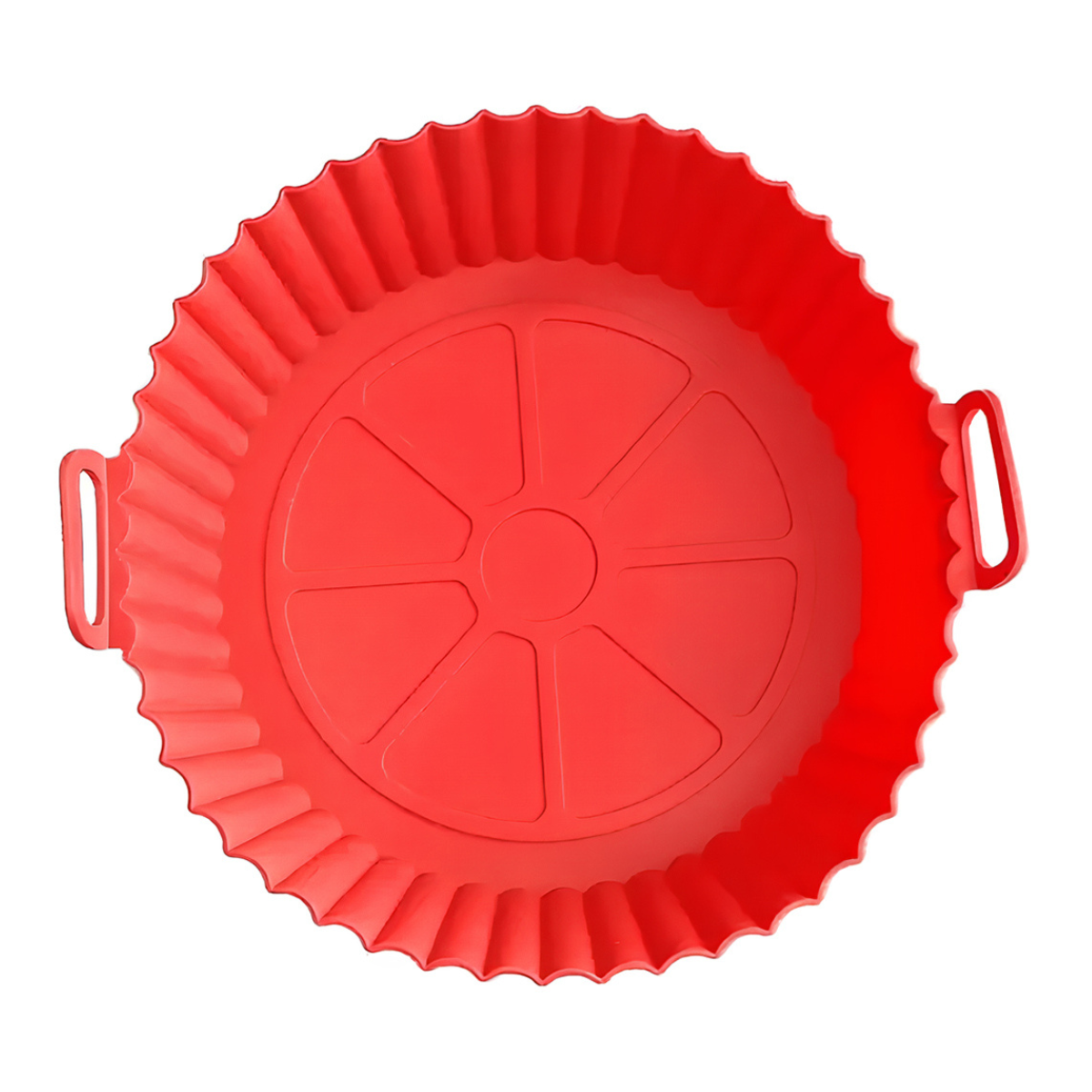 Forma Silicone Antiaderente 16x4,5cm Reusável Airfryer/Forno
