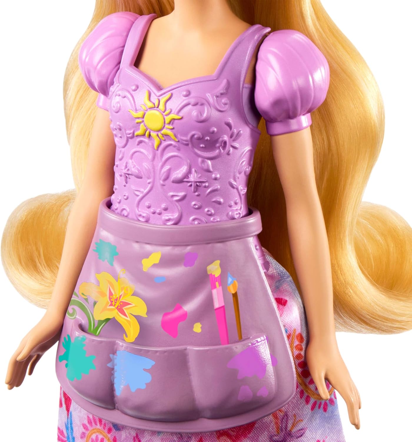 Boneca Disney Princesa Rapunzel Fashion 2 Em 1 Com Acessórios