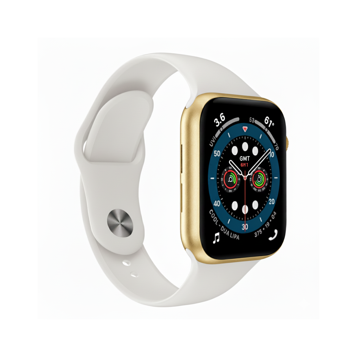 Smartwatch W68 Bluetooth Android iOS - Esportivo Elegante