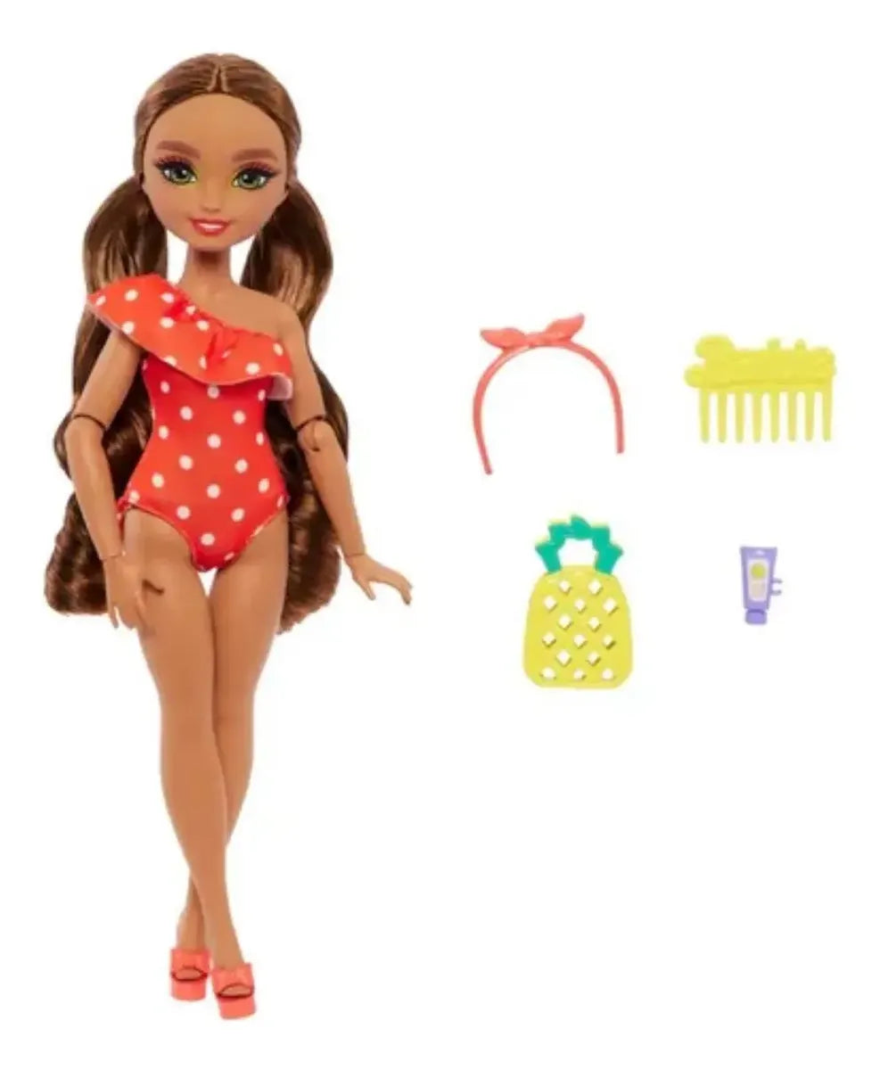 Barbie Dream Besties Teresa Com Traje De Banho Básica