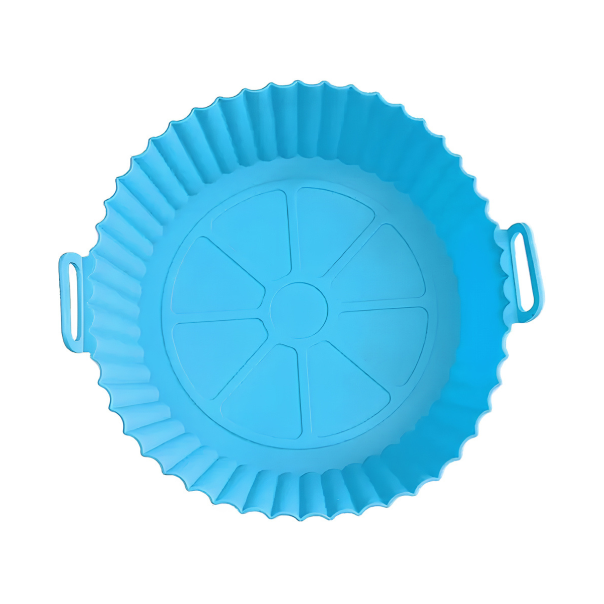 Forma Silicone Antiaderente 16x4,5cm Reusável Airfryer/Forno