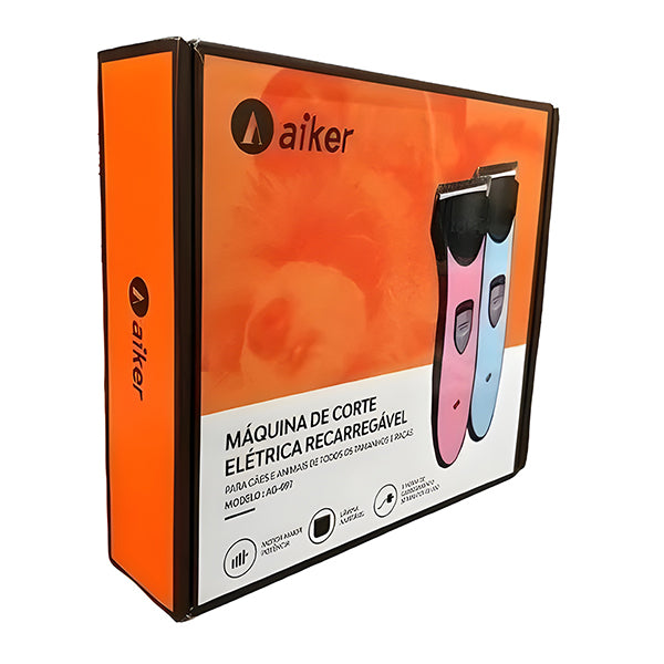 Aiker AG-097 Tosadora Recarregável para Cães e Pets