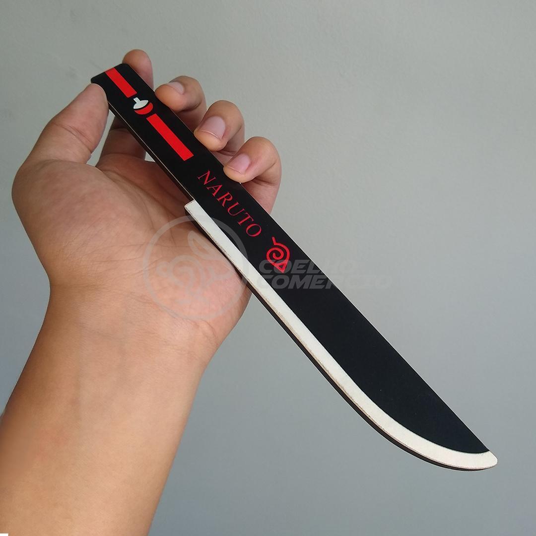 Faca Kunai Sasuke Uchiha - Espada Naruto Anime